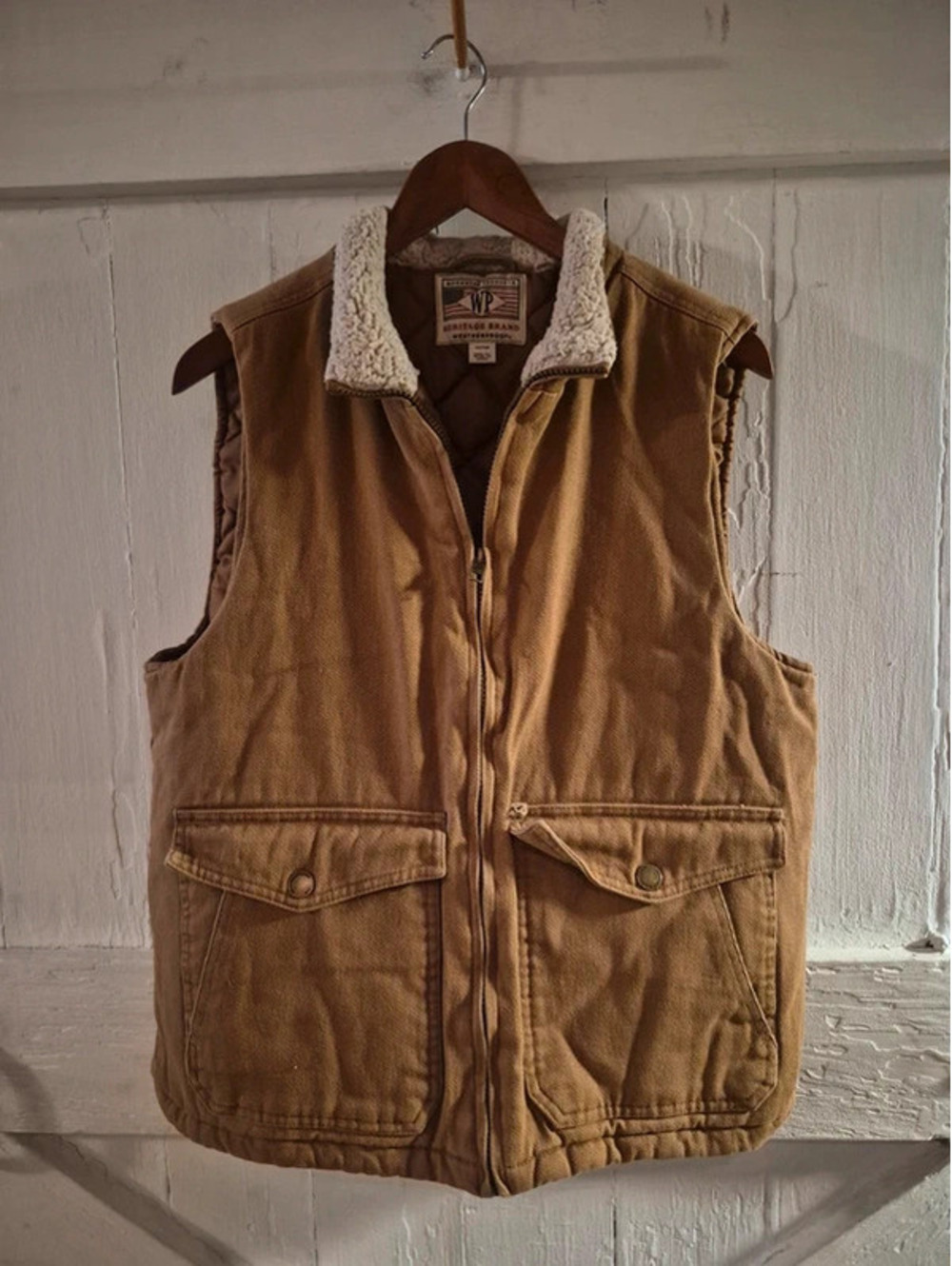 Weatherproof Heritage Brand Men's M Ranch Workwear Barn Jacket Vest 5080